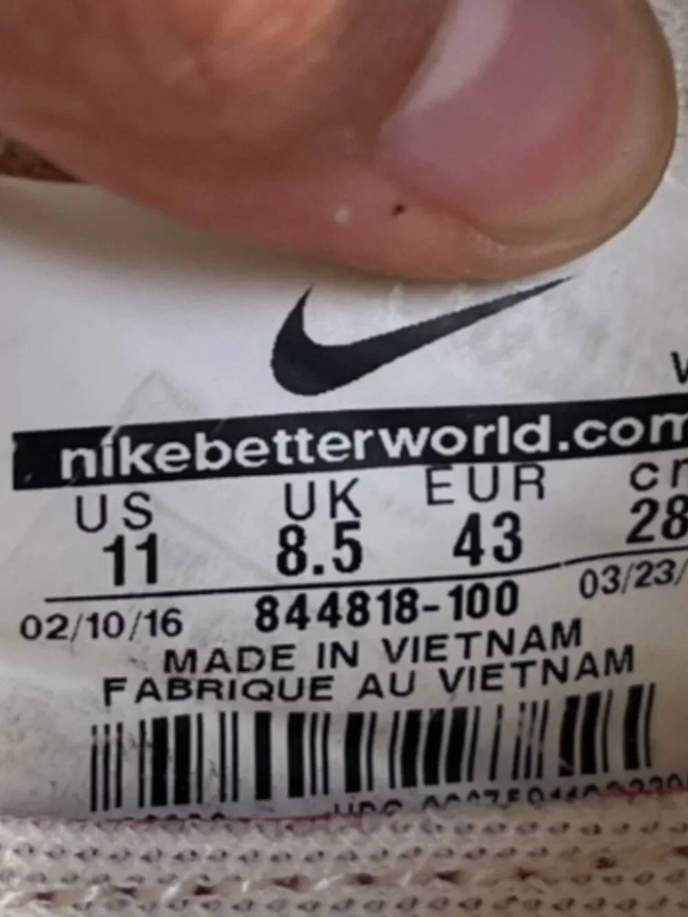 Nike please review
